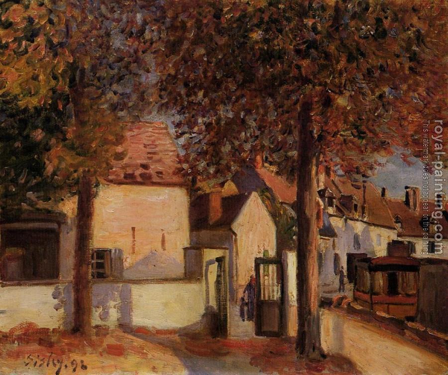 Alfred Sisley : Rue de la Tannerie, Moret